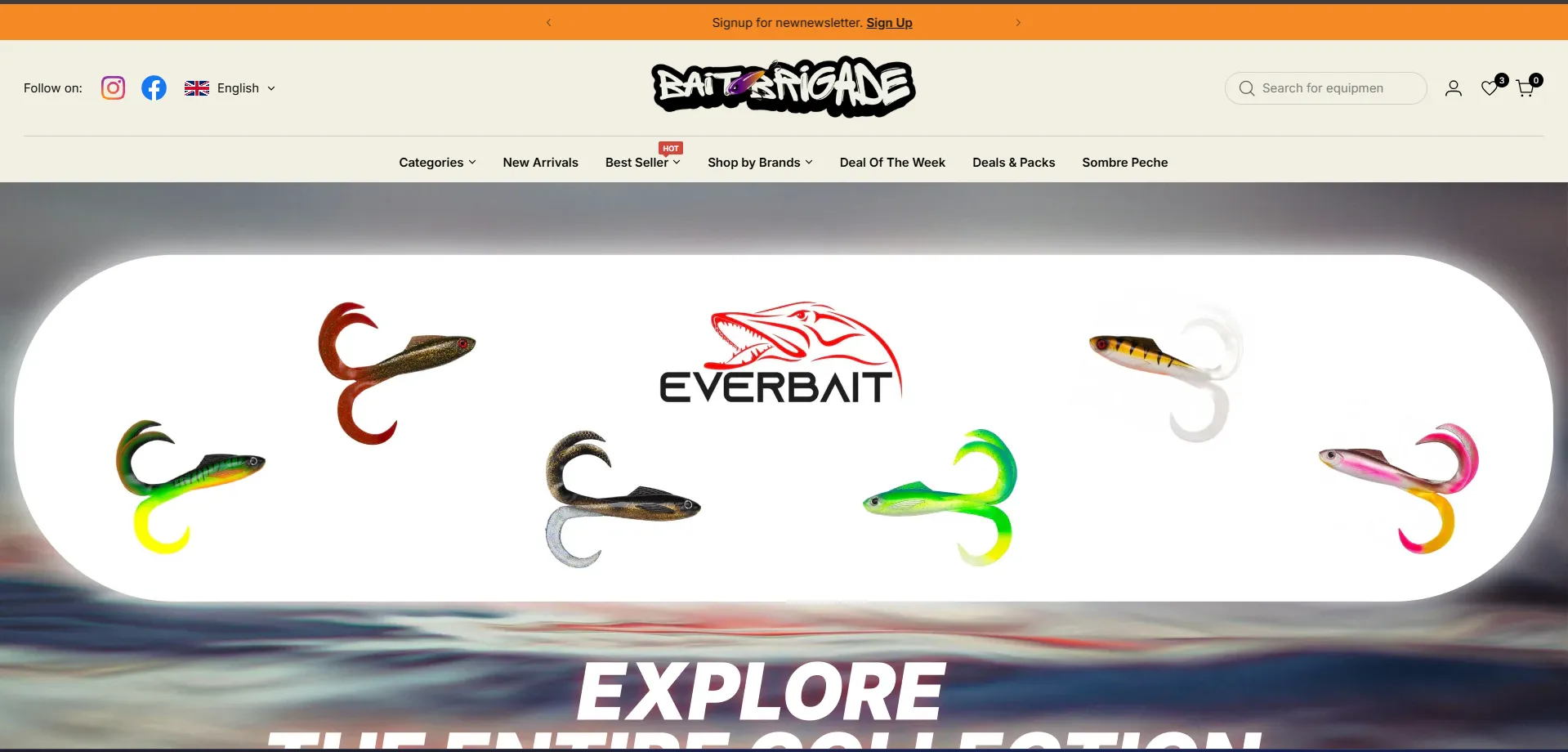 Bait Brigade Shopify E-commerce Store